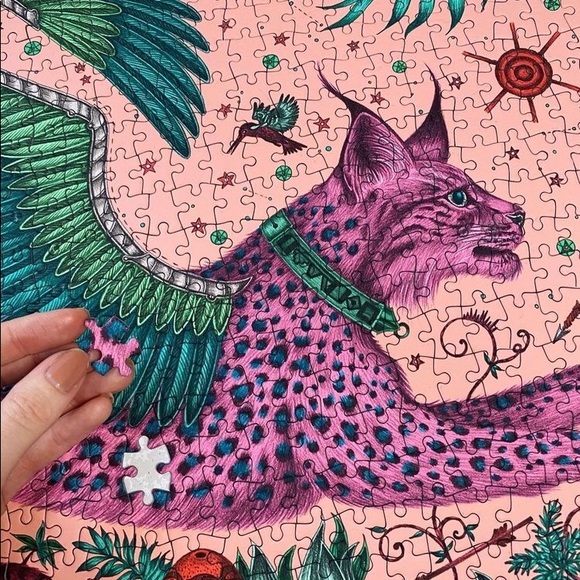 Lynx Emma J Shipley Art 1000 Piece Jigsaw Puzzle - Picture 6 of 6